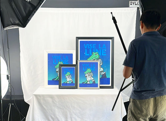 Photo shoot of the new collection