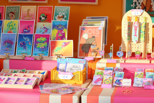My Little Traveling Treasure Chest: Bringing My Pop-Up Shop to Life! ✨