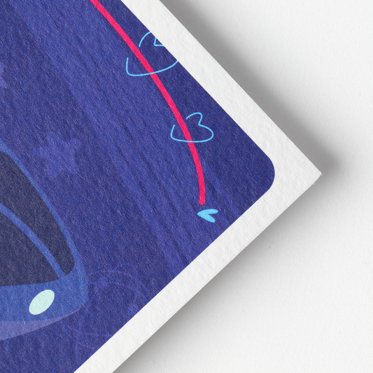 Carte postale JULIESBUDDIES "Tu es Extra" Alien Extraordinaire