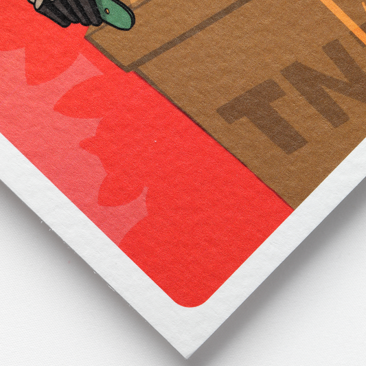 Carte postale JULIESBUDDIES Pingouin "Petit mais costaud"