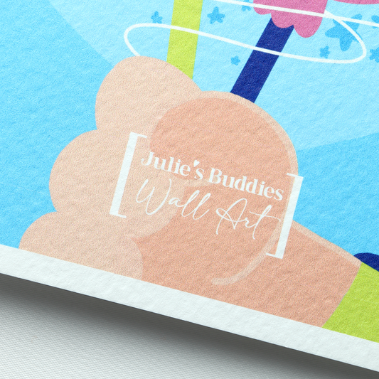 Carte postale JULIESBUDDIES "Bonbecs Party" Invitation