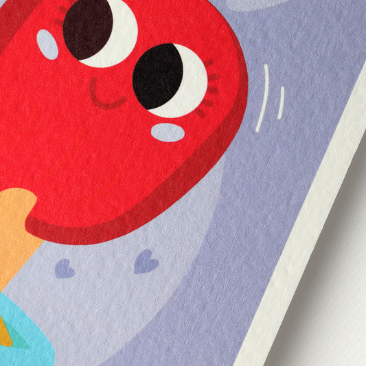 JULIESBUDDIES Postcard “Tu Comptes Pour Moi” Sand Toys