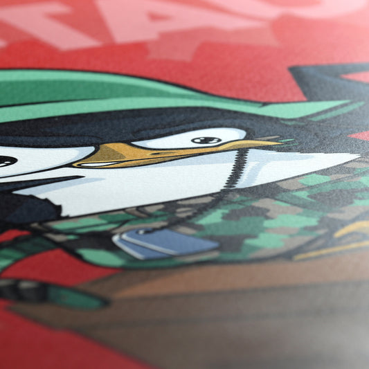 JULIESBUDDIES Poster Angry Penguin