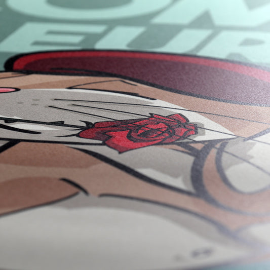 JULIESBUDDIES Poster Lovey Bunny