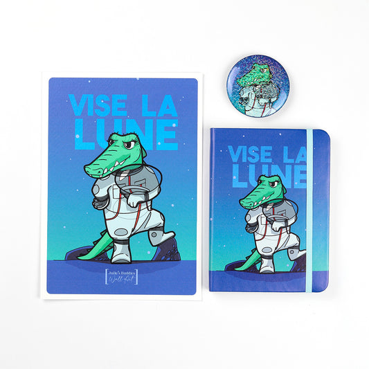 Pack Animal JULIESBUDDIES - Crocodile de l'espace