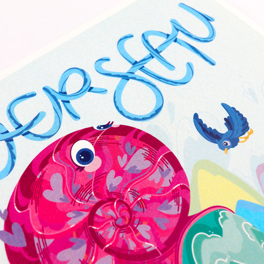 Carte postale JULIESBUDDIES Collection Astro VERSEAU