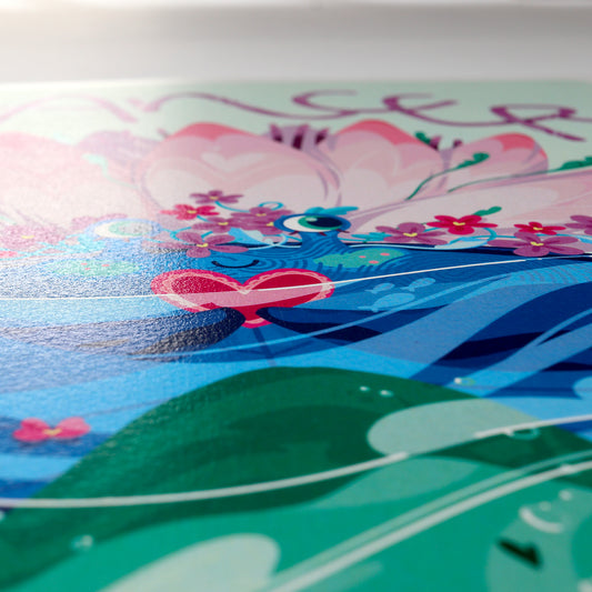 Affiche JULIESBUDDIES Collection Astro CANCER