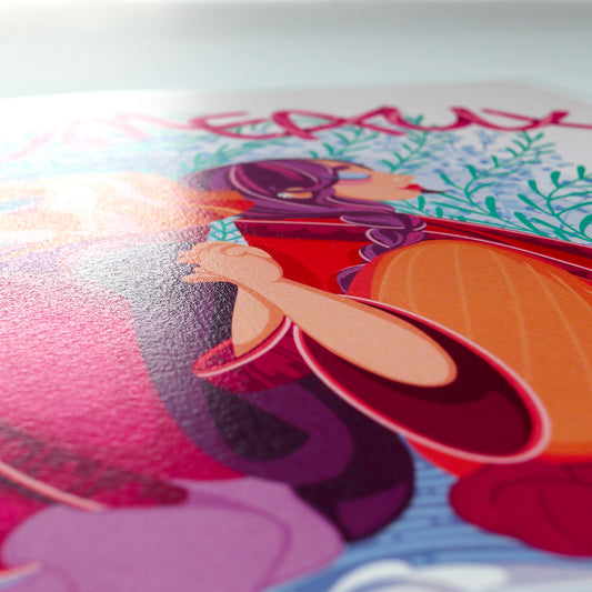 Affiche JULIESBUDDIES Collection Astro GEMEAUX