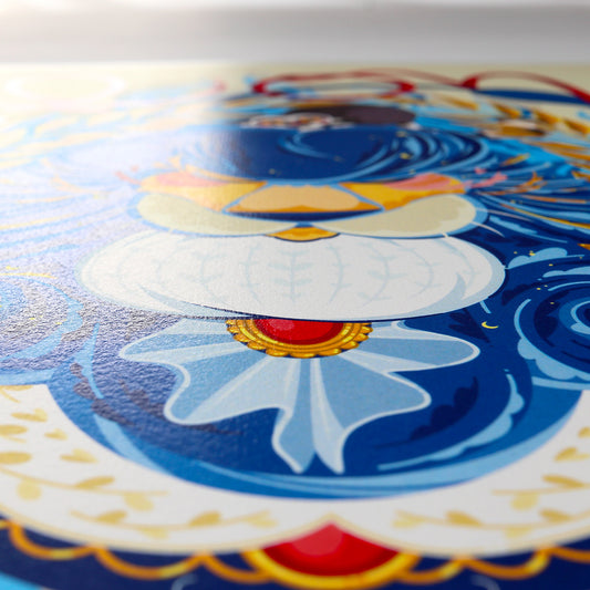 Affiche JULIESBUDDIES Collection Astro LION