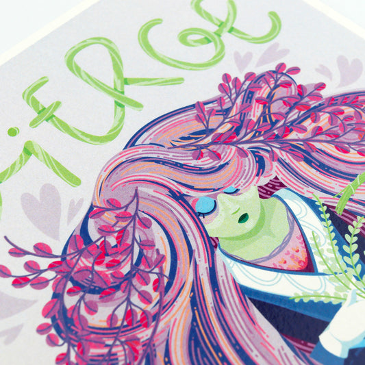 Carte postale JULIESBUDDIES Collection Astro VIERGE