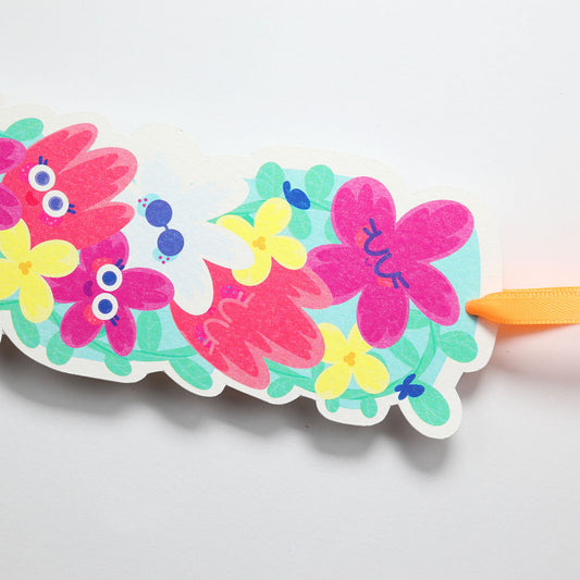 JULIESBUDDIES Marque-pages Fleurs câlines