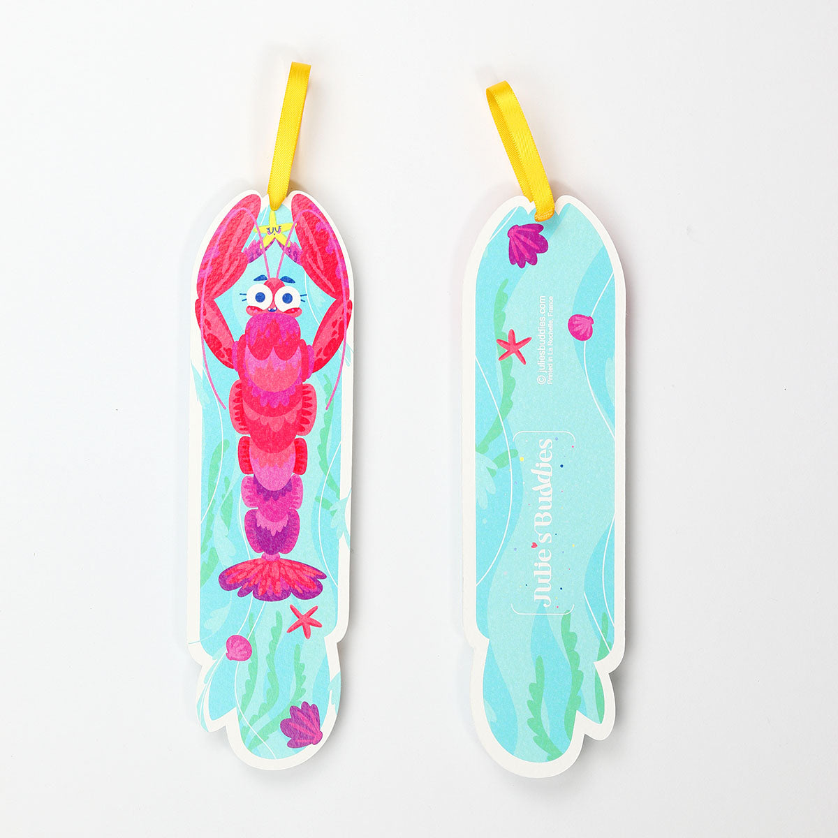 JULIESBUDDIES Marque-pages Homard