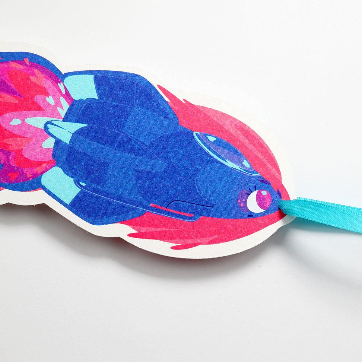 JULIESBUDDIES Space Rocket Bookmark