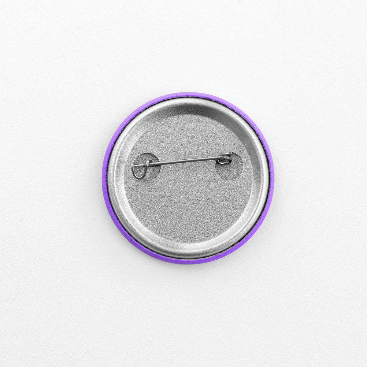 JULIESBUDDIES Badge Rond en métal "Nuage Arc-en-ciel"