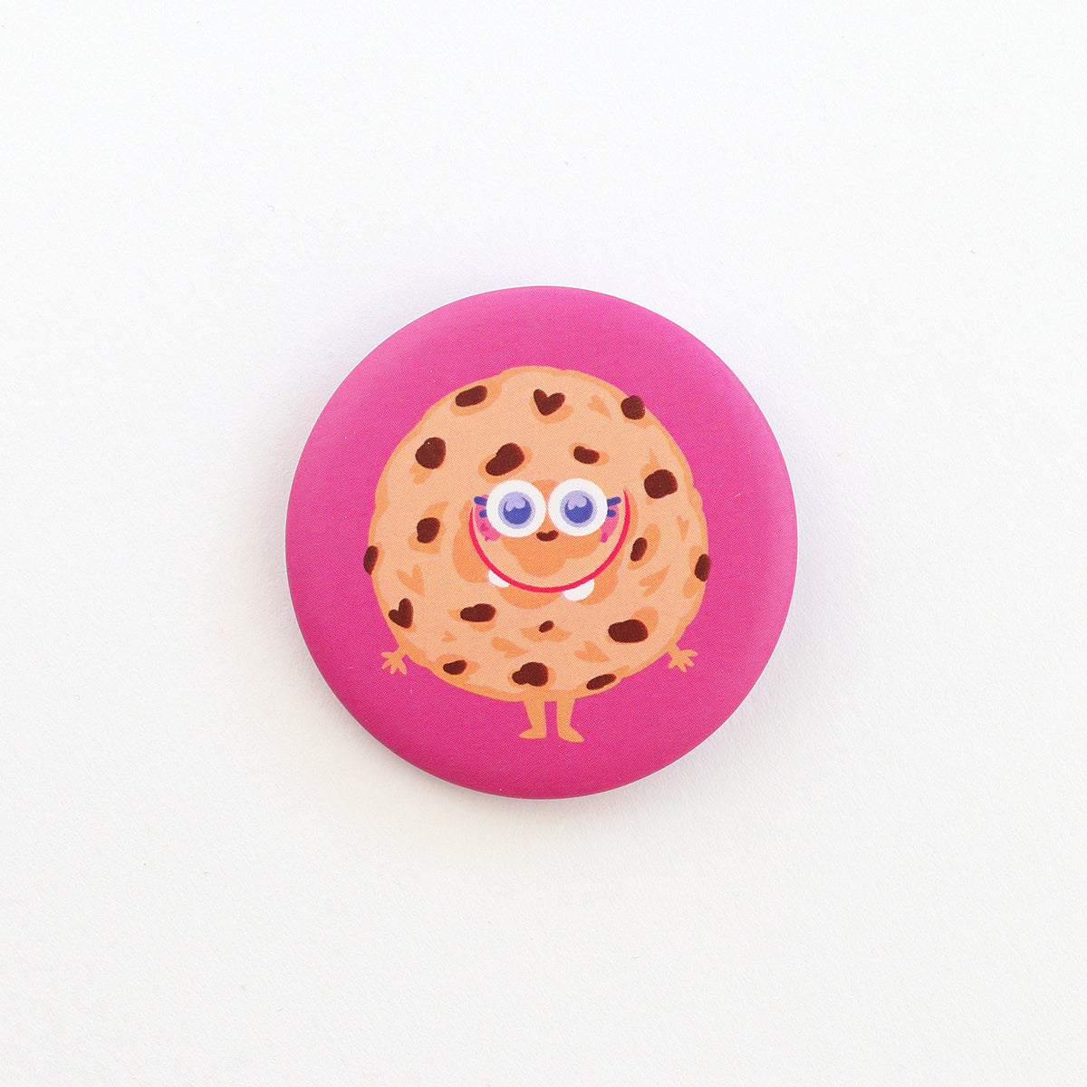 JULIESBUDDIES Button Pin Badge "Chocolate Chip Cookie"