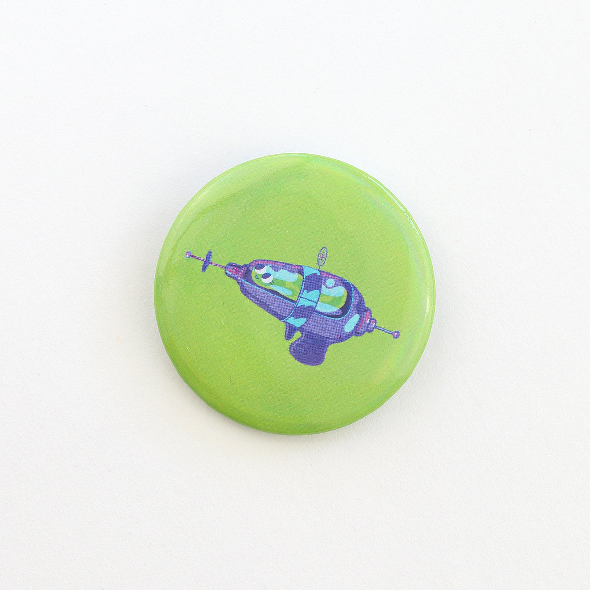 JULIESBUDDIES Button Pin Badge "Laser gun"