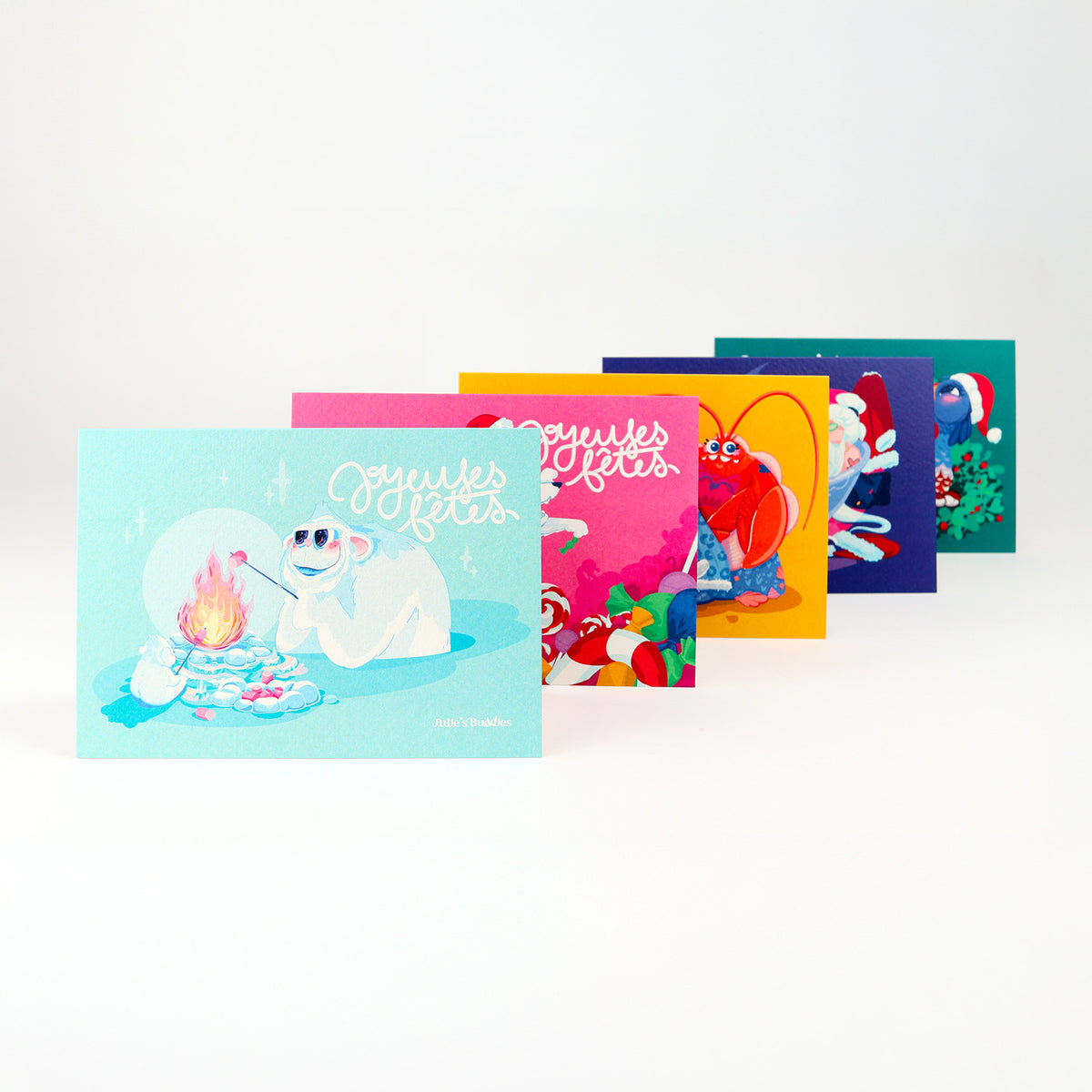 JULIESBUDDIES Greeting Card - Yeti