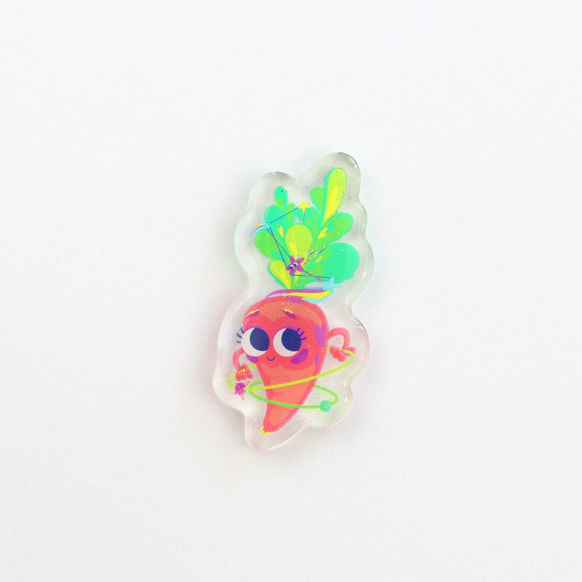 JULIESBUDDIES Aimant en Acrylique Carotte Cosmique