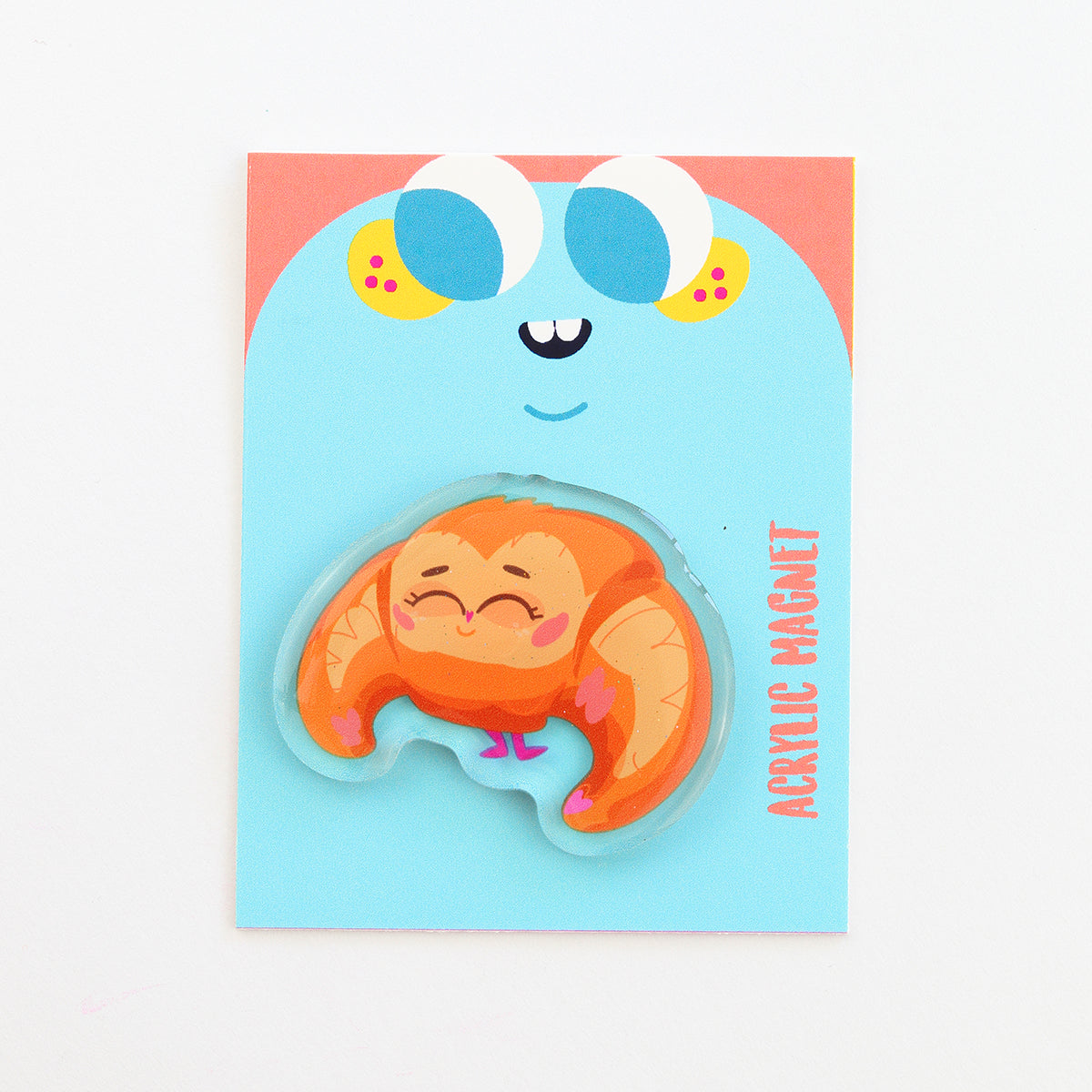 JULIESBUDDIES Aimant en Acrylique Croissant