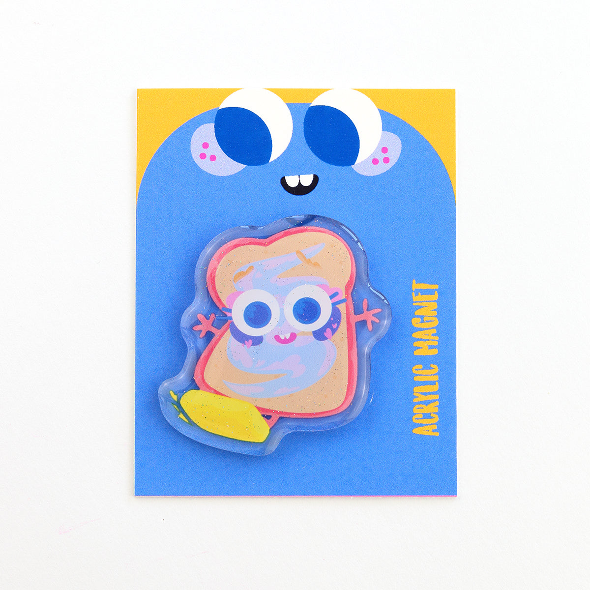 JULIESBUDDIES Aimant Toast Surfeur en Acrylique