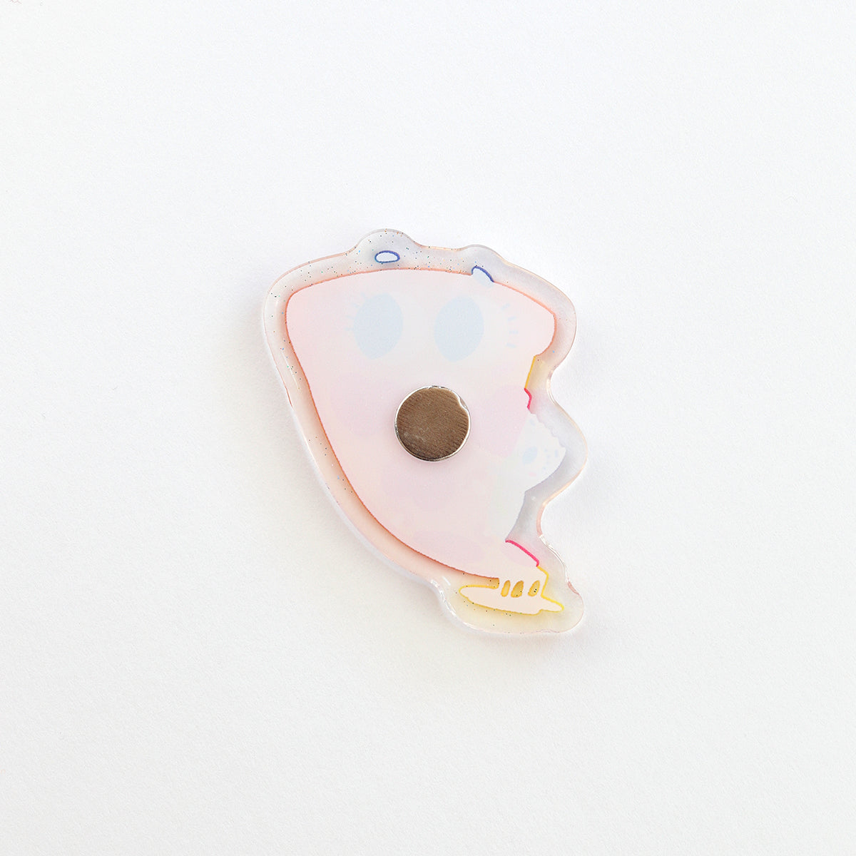 JULIESBUDDIES Aimant en Acrylique Pizza au Fromage