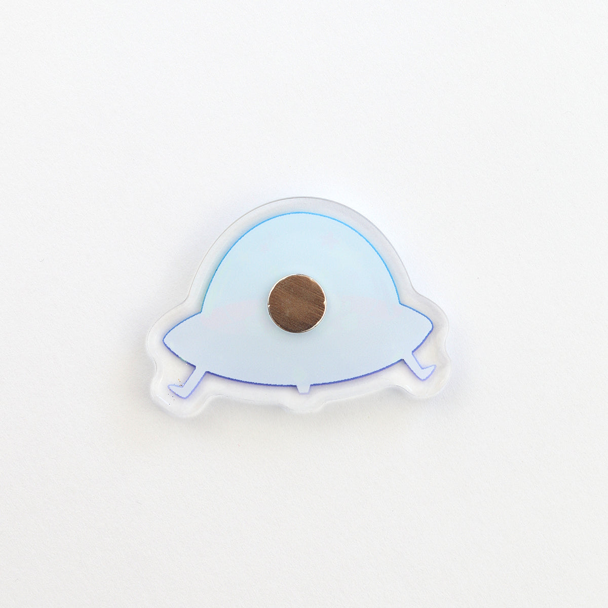 JULIESBUDDIES Alien in UFO Acrylic Magnet