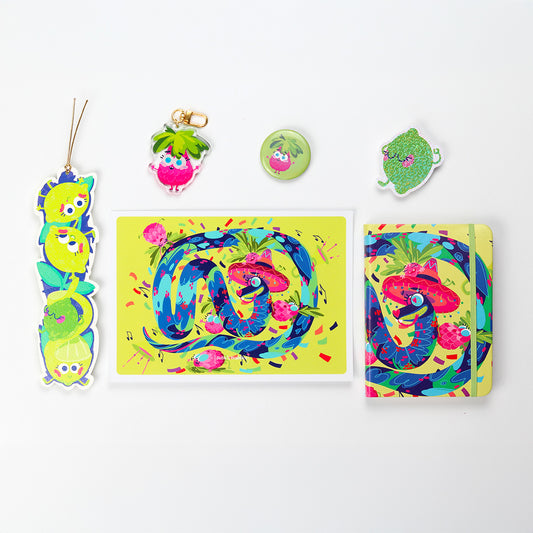 JULIESBUDDIES Méga Pack - Serpent mexicain festif