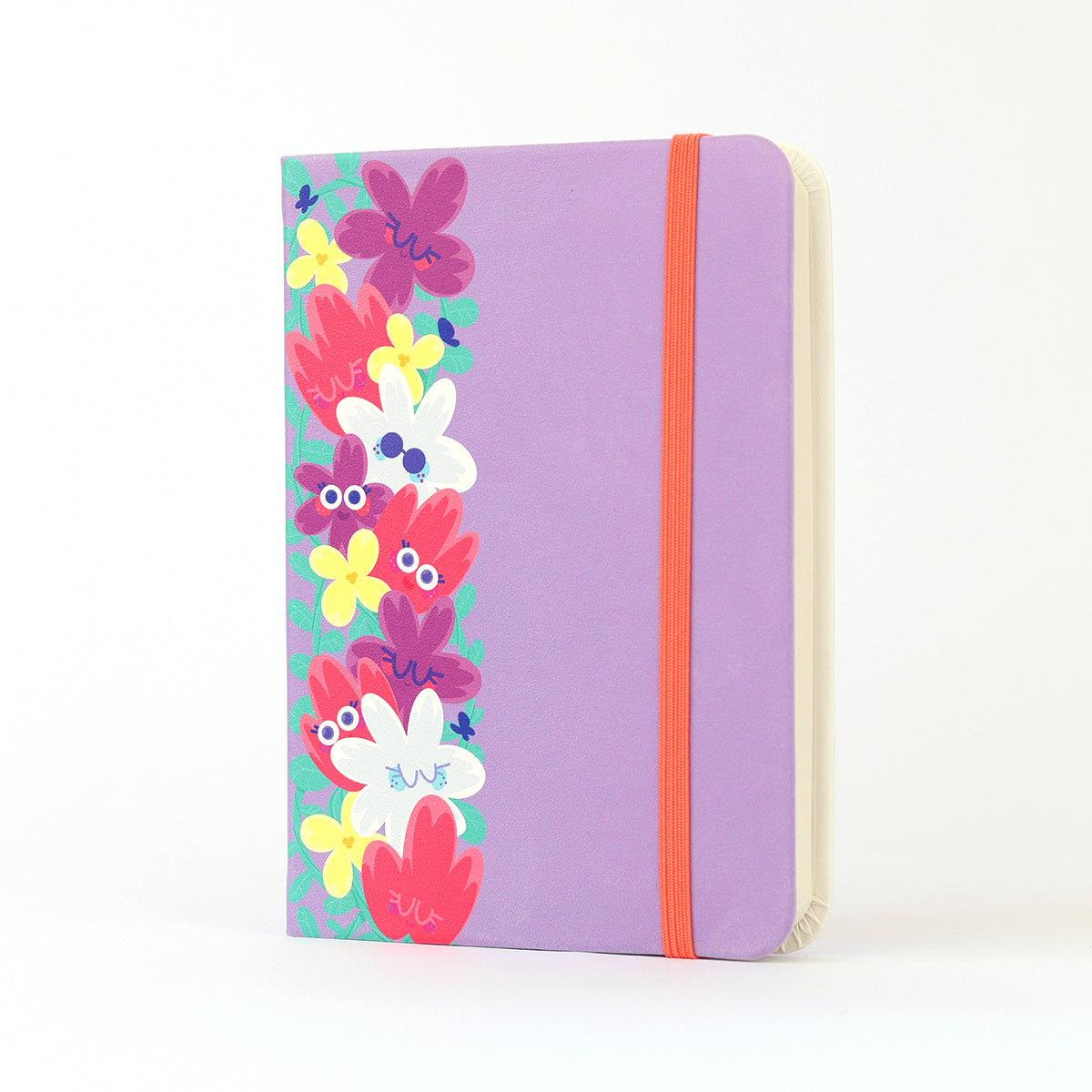 JULIESBUDDIES Carnet A6 "Fleurs câlines"