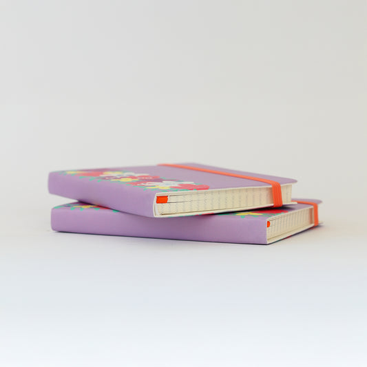 JULIESBUDDIES Carnet A6 "Fleurs câlines"