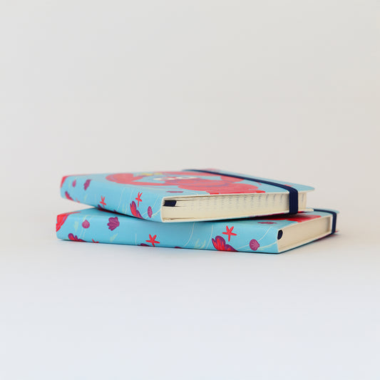 JULIESBUDDIES Carnet A6 "Homard"