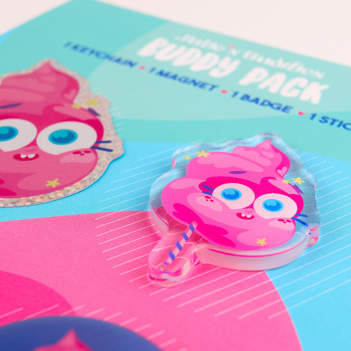 Pack Buddy JULIESBUDDIES - Barbe à Papa