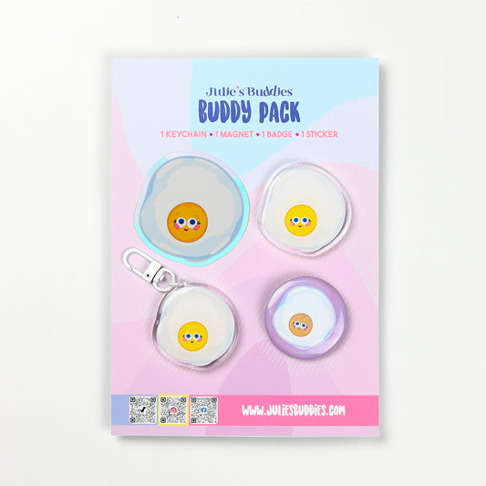 Pack Buddy JULIESBUDDIES - Oeuf au Plat