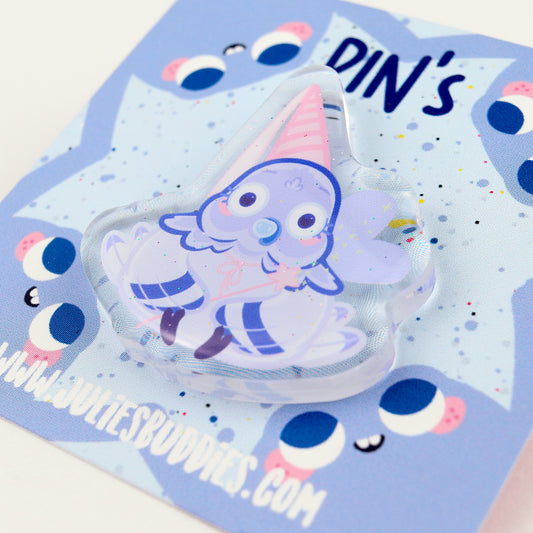 JULIESBUDDIES Pins Pigeon Magique en Acrylique