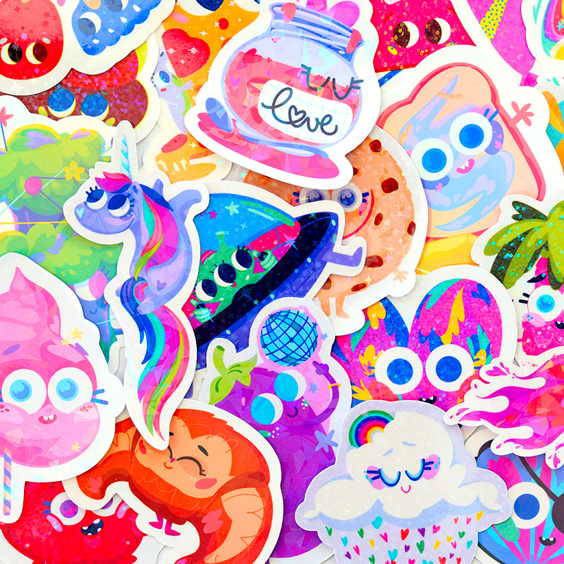 JULIESBUDDIES Happy Poop Individual Sticker
