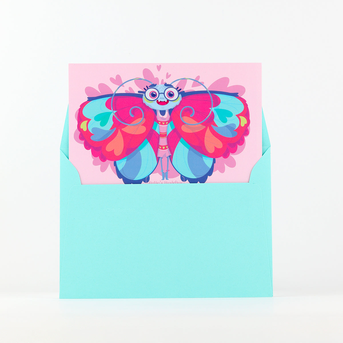 JULIESBUDDIES Butterfly Postcard