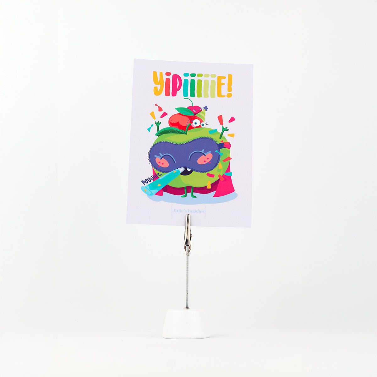 JULIESBUDDIES Fruits Dance Postcard