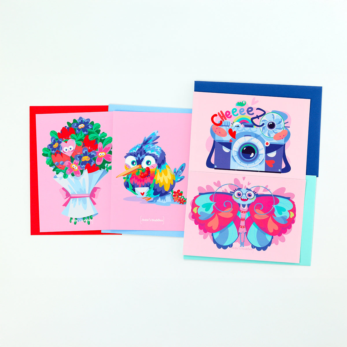 JULIESBUDDIES Butterfly Postcard