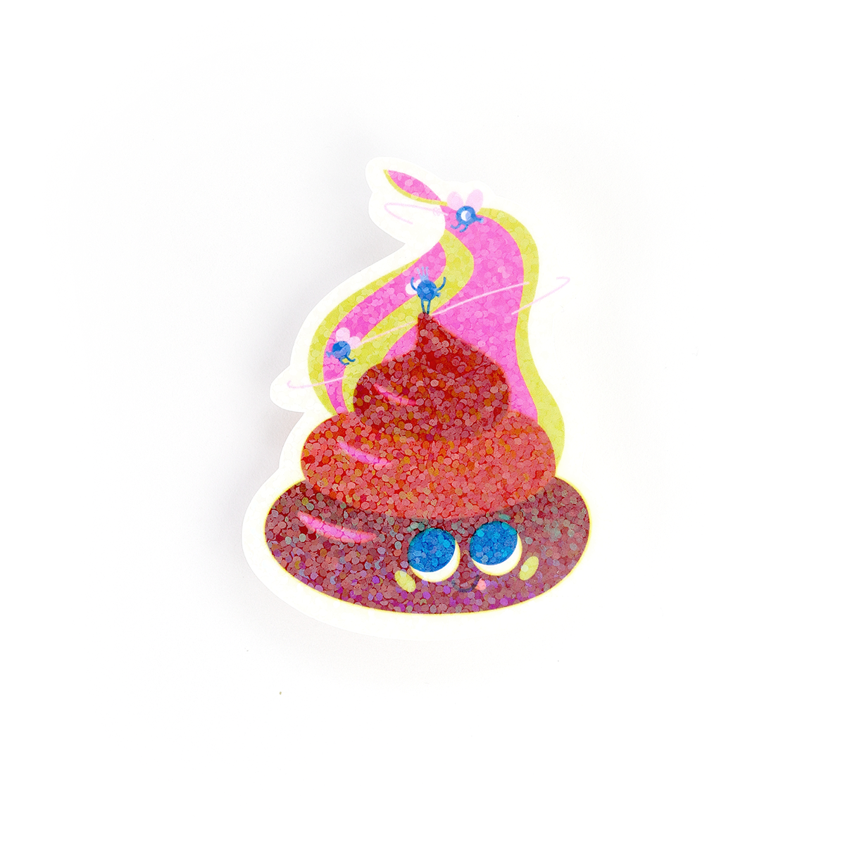 JULIESBUDDIES Happy Poop Individual Sticker
