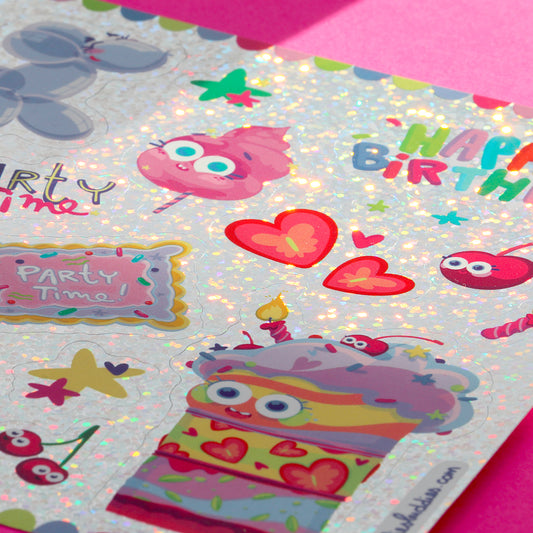 JULIESBUDDIES "Garden Party Celebration" Sticker Sheet