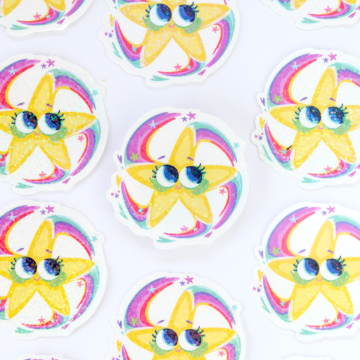 JULIESBUDDIES Shooting Star Individual Sticker