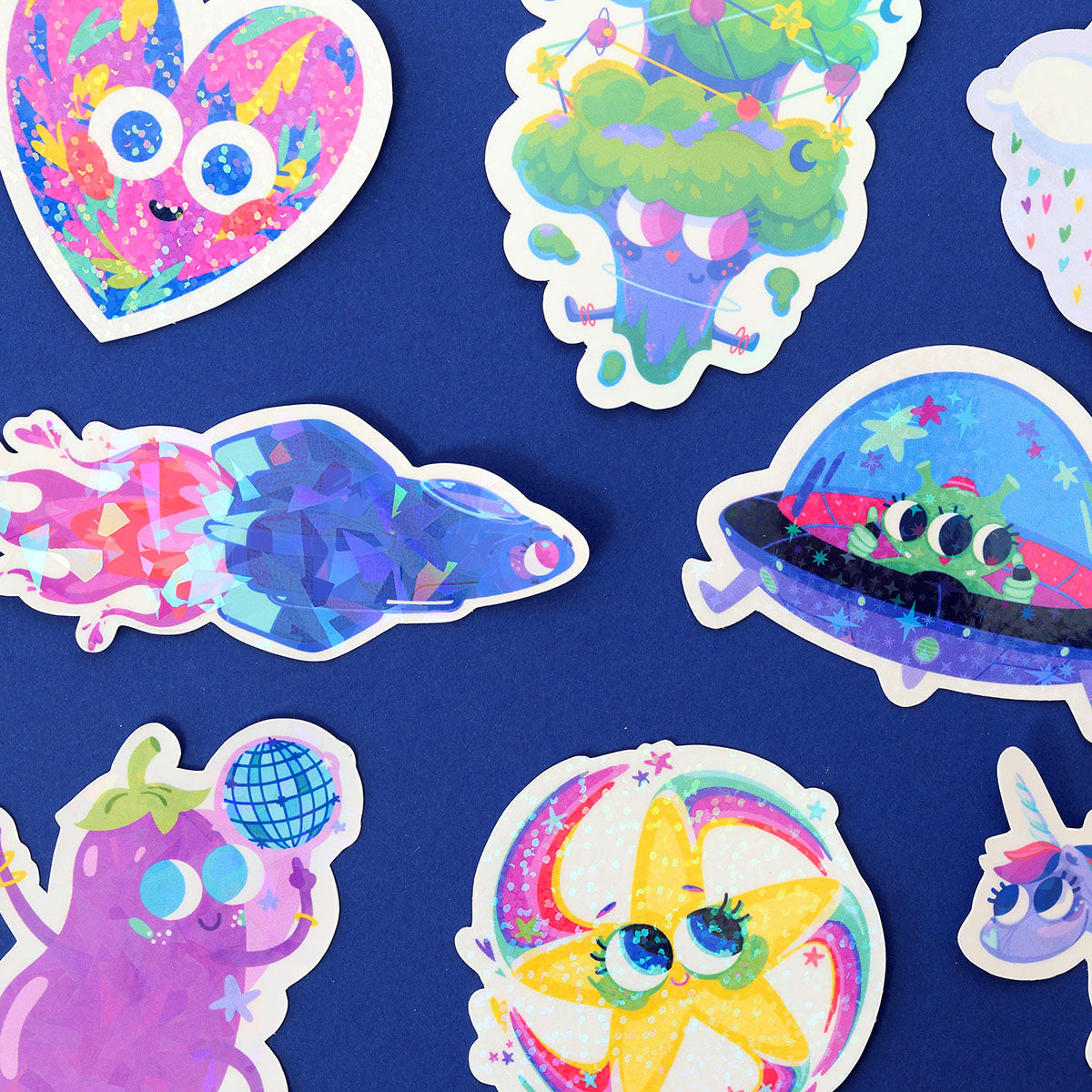 JULIESBUDDIES Autocollant individuel Fusée