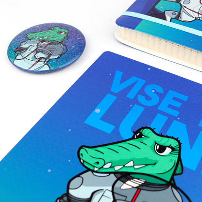 Pack Animal JULIESBUDDIES - Crocodile de l'espace