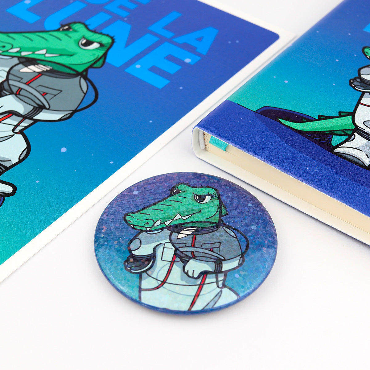 Pack Animal JULIESBUDDIES - Crocodile de l'espace
