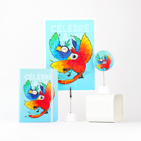 Pack Animal JULIESBUDDIES - Perroquets Colorés