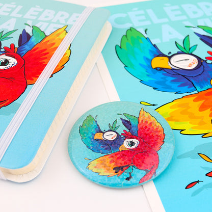 Pack Animal JULIESBUDDIES - Perroquets Colorés