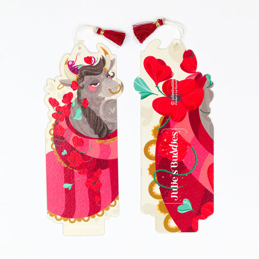 JULIESBUDDIES Marque-pages Collection Astro TAUREAU