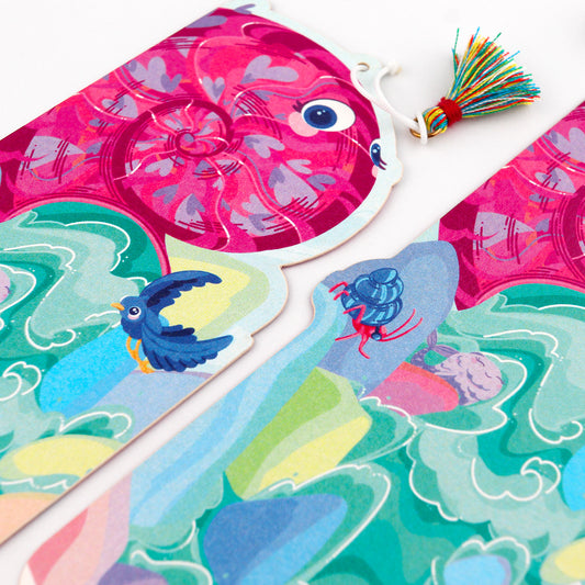 JULIESBUDDIES Marque-pages Collection Astro VERSEAU