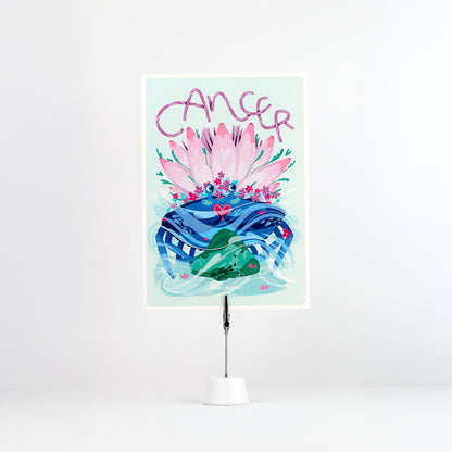 Carte postale JULIESBUDDIES Collection Astro CANCER