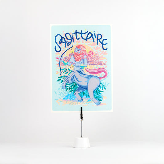 Carte postale JULIESBUDDIES Collection Astro SAGITTAIRE