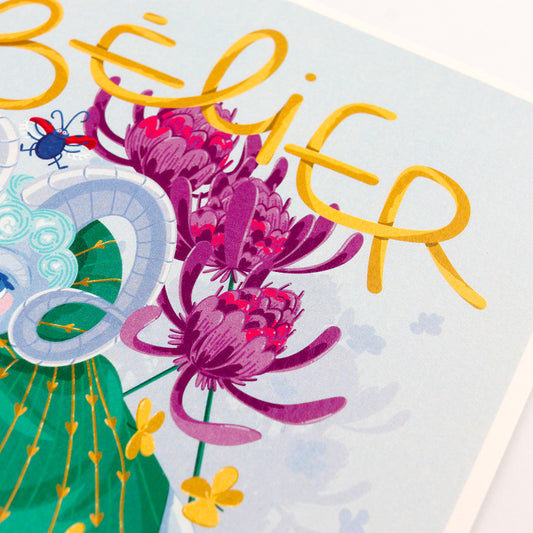 Carte postale JULIESBUDDIES Collection Astro BELIER